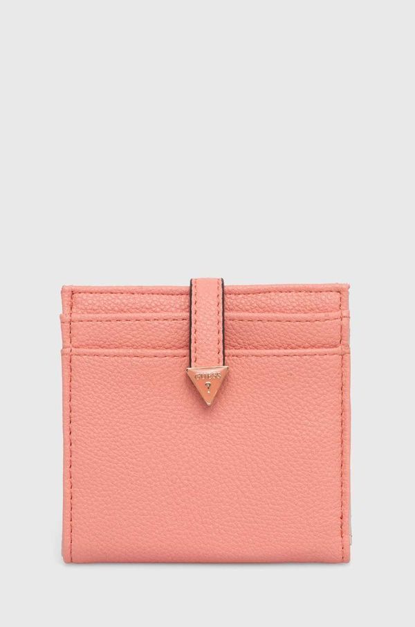 Guess Novčanik Guess LAUREL za žene, boja: narančasta, SWBG85 00520