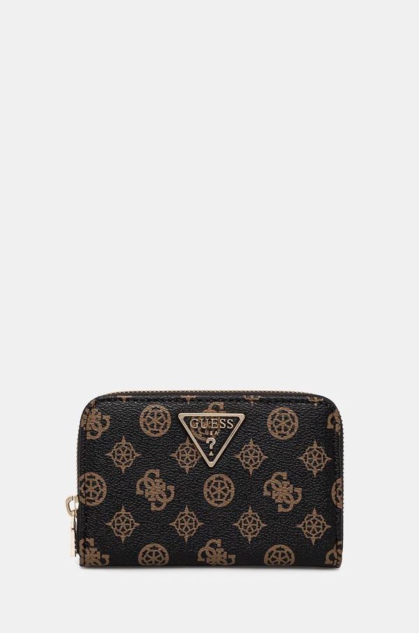 Guess Novčanik Guess LAUREL za žene, boja: smeđa, SWPG85 00140