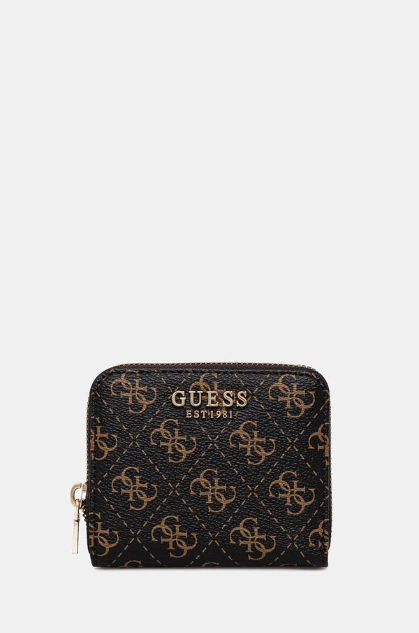 Guess Novčanik Guess LAUREL za žene, boja: smeđa, SWQE85 00137