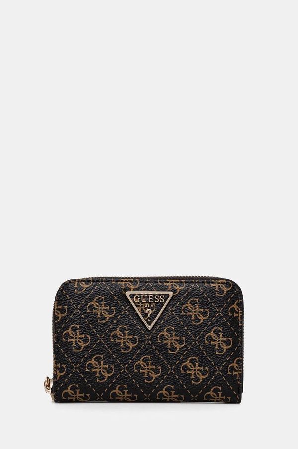 Guess Novčanik Guess LAUREL za žene, boja: smeđa, SWQE85 00140