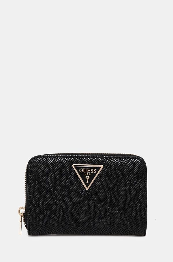 Guess Novčanik Guess za žene, boja: crna