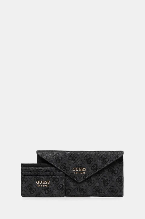 Guess Novčanik i etui za kartice Guess ORLINA za žene, boja: siva, TWX953 10610