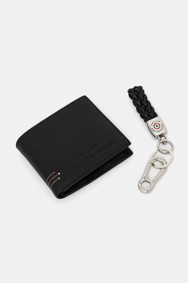 Aeronautica Militare Novčanik i privjesak za ključeve Aeronautica Militare CN boja: crna, AM190