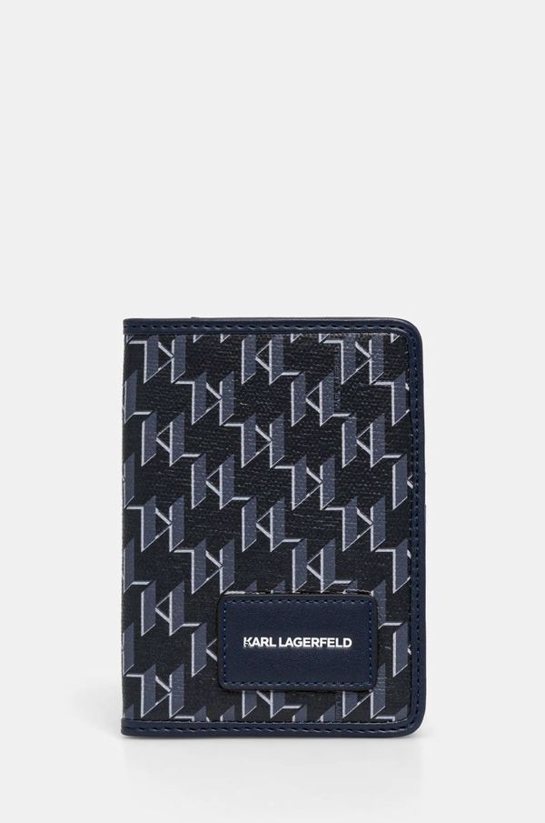Karl Lagerfeld Novčanik Karl Lagerfeld boja: tamno plava, A1W32071