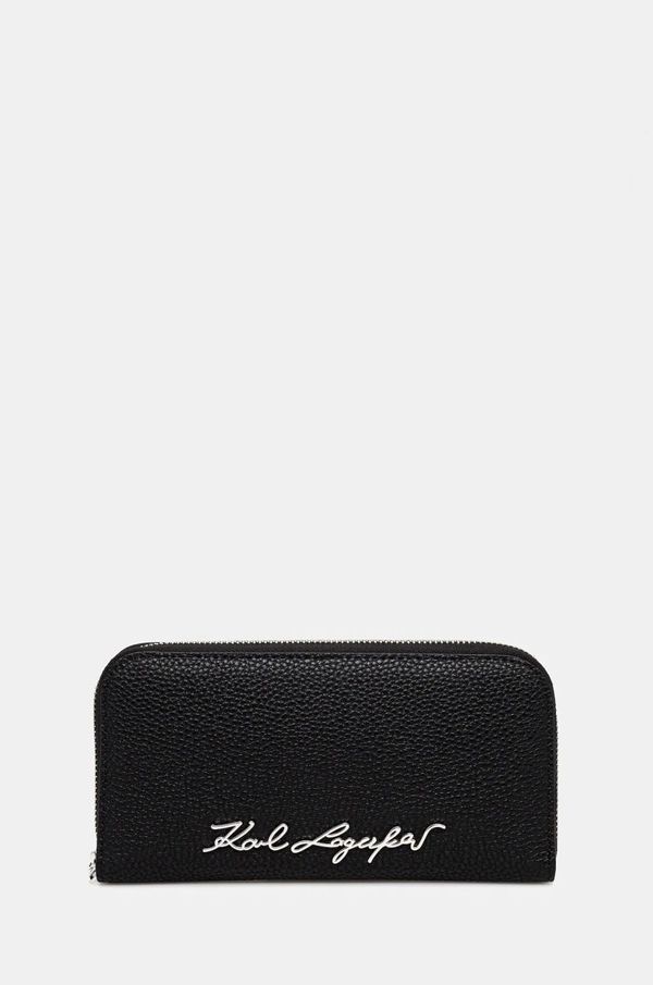 Karl Lagerfeld Novčanik Karl Lagerfeld za žene, boja: crna, 24WW3216