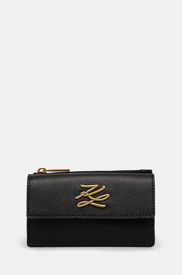 Karl Lagerfeld Novčanik Karl Lagerfeld za žene, boja: crna, A1W32058
