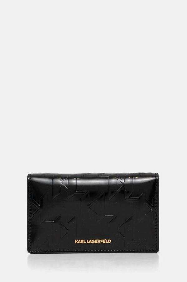 Karl Lagerfeld Novčanik Karl Lagerfeld za žene, boja: crna, A1W32090
