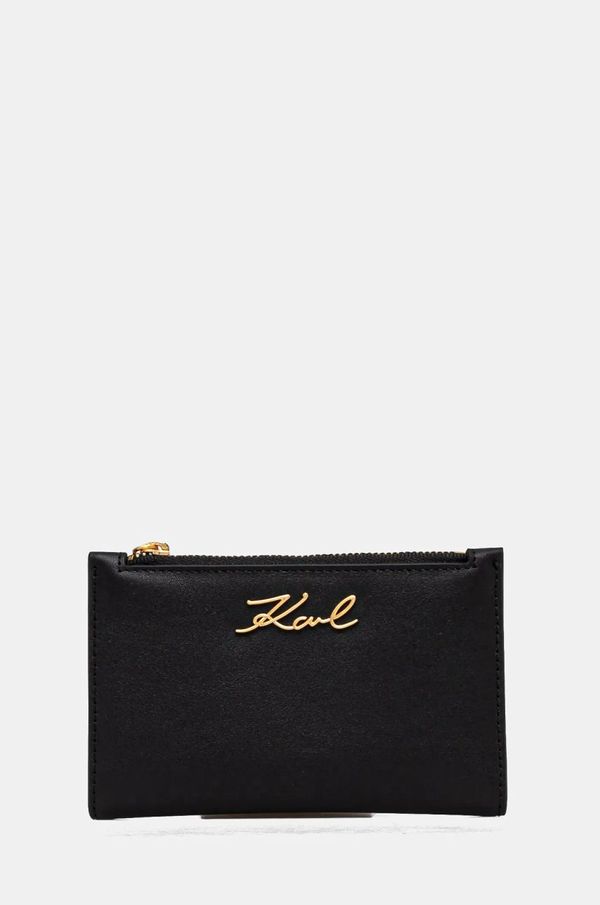 Karl Lagerfeld Novčanik Karl Lagerfeld za žene, boja: crna, A1W32104