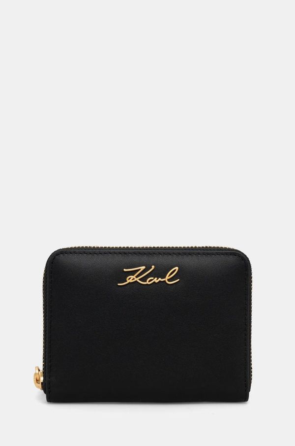 Karl Lagerfeld Novčanik Karl Lagerfeld za žene, boja: crna, A1W32105