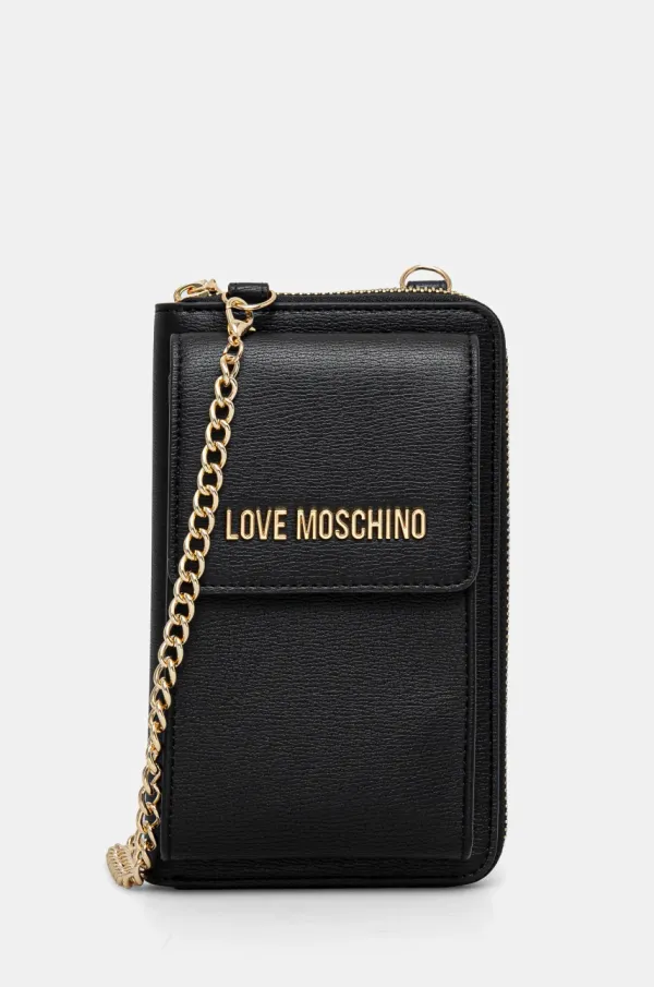 Love Moschino Novčanik Love Moschino za žene, boja: crna, JC5701PP1