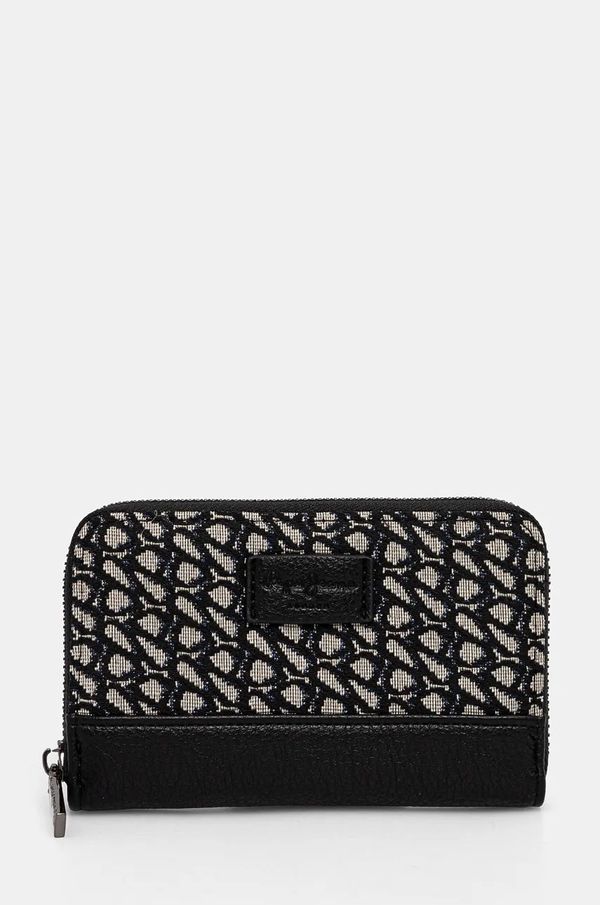 Pepe Jeans Novčanik Pepe Jeans JACQUARD WALLET za žene, boja: crna, PL070261