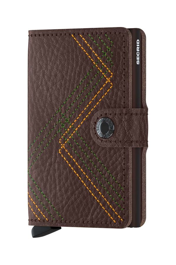 Secrid Novčanik Secrid boja: smeđa, MSt-Linea Espresso