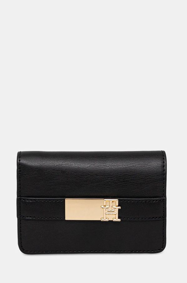Tommy Hilfiger Novčanik Tommy Hilfiger za žene, boja: crna, AW0AW16916