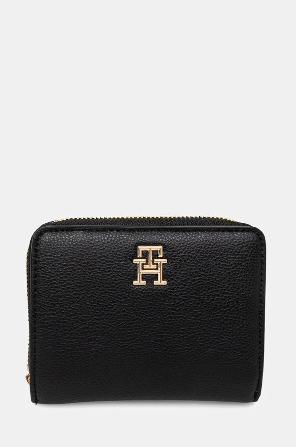 Tommy Hilfiger Novčanik Tommy Hilfiger za žene, boja: crna, AW0AW16917