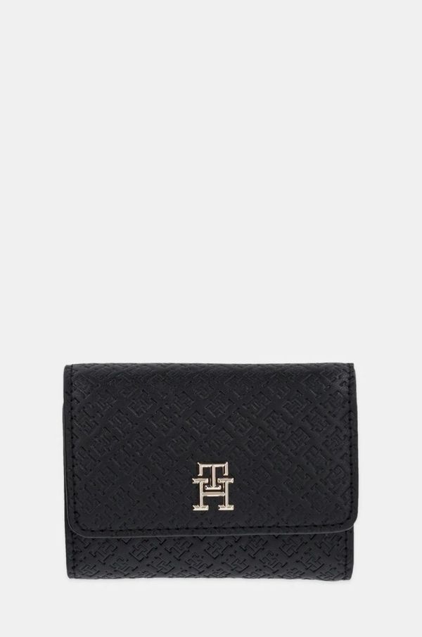 Tommy Hilfiger Novčanik Tommy Hilfiger za žene, boja: crna, AW0AW16919