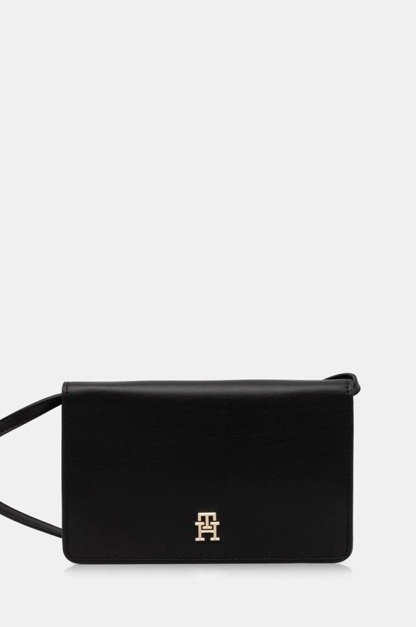 Tommy Hilfiger Novčanik Tommy Hilfiger za žene, boja: crna, AW0AW16923