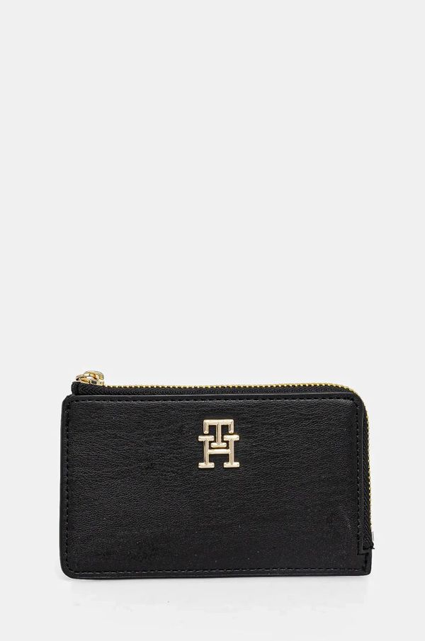 Tommy Hilfiger Novčanik Tommy Hilfiger za žene, boja: crna, AW0AW17154