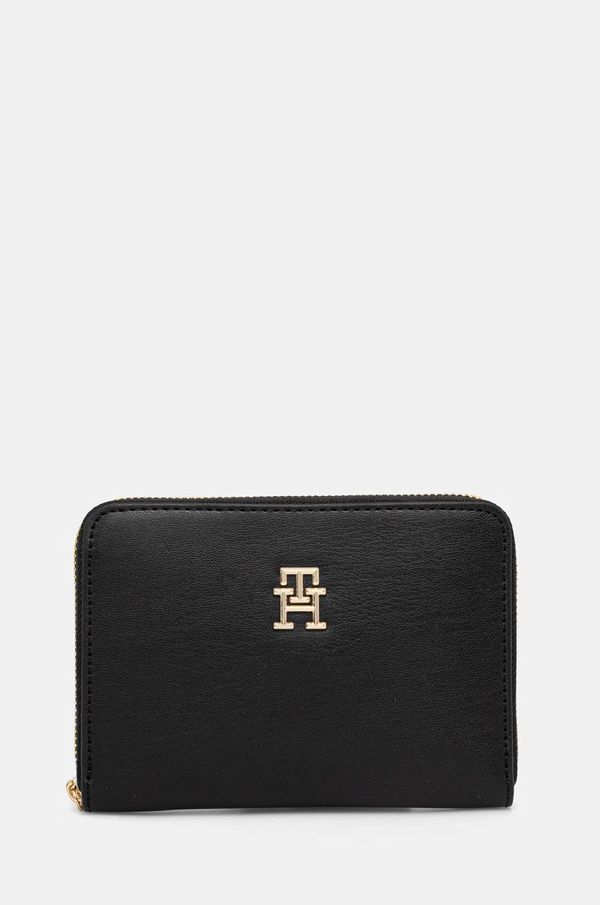Tommy Hilfiger Novčanik Tommy Hilfiger za žene, boja: crna, AW0AW17156