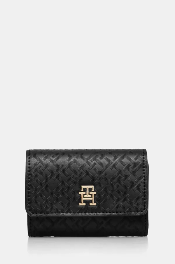 Tommy Hilfiger Novčanik Tommy Hilfiger za žene, boja: crna, AW0AW17257