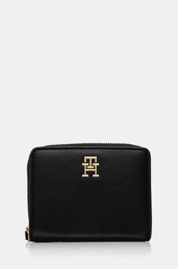 Tommy Hilfiger Novčanik Tommy Hilfiger za žene, boja: crna, AW0AW17408