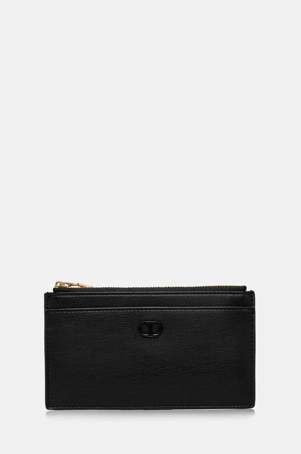 Twinset Novčanik Twinset za žene, boja: crna, 251TH7040