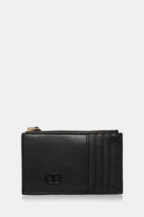 Twinset Novčanik Twinset za žene, boja: crna, 251TH7051