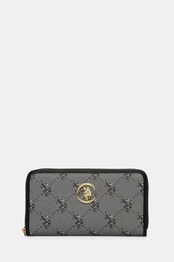 U.S. Polo Assn. Novčanik U.S. Polo Assn. HAMPTON za žene, boja: crna, WIUHD6225WVP