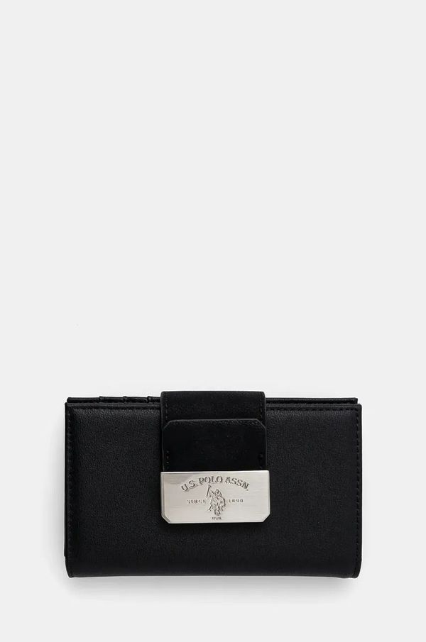 U.S. Polo Assn. Novčanik U.S. Polo Assn. Romantic za žene, boja: crna, WIUR08428WVP