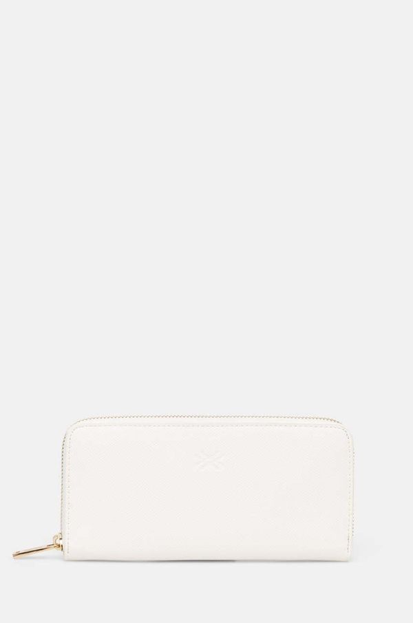 United Colors of Benetton Novčanik United Colors of Benetton za žene, boja: bijela, 6HKVUY02D