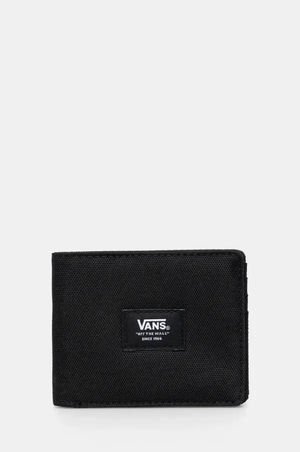 Vans Novčanik Vans za muškarce, boja: crna, VN000F0CBLK1