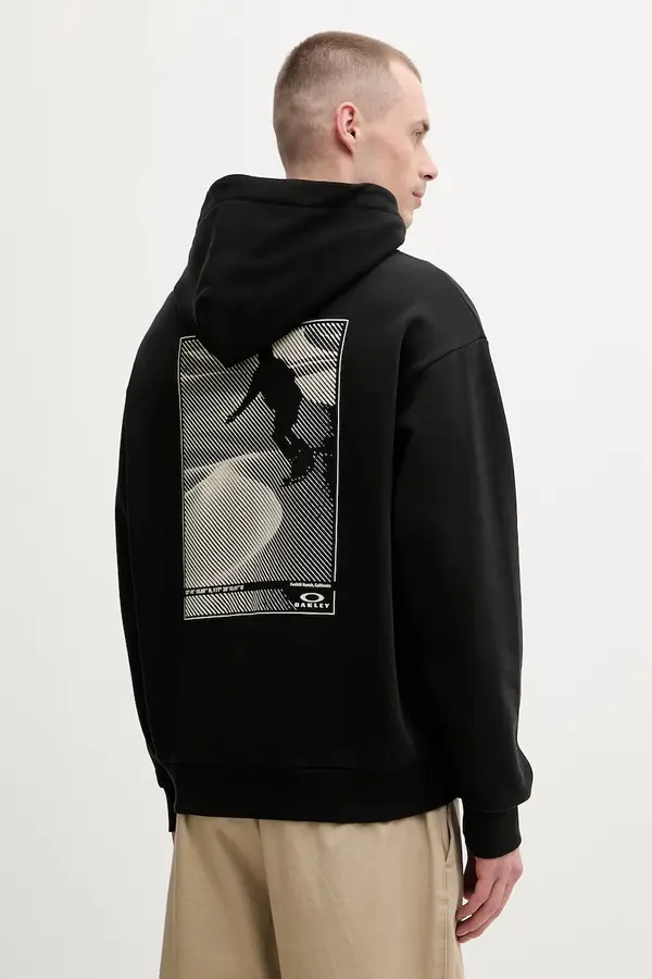Oakley Oakley dukserica sa kapuljačom za muškarce od pamuka SANDBOARD