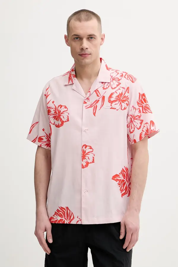 Oakley Oakley košulja za muškarce s lyocellom HIBISCUS BREEZE