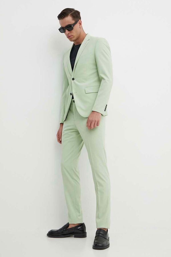 Lindbergh Odijelo Lindbergh za muškarce, boja: zelena, bez uzorka