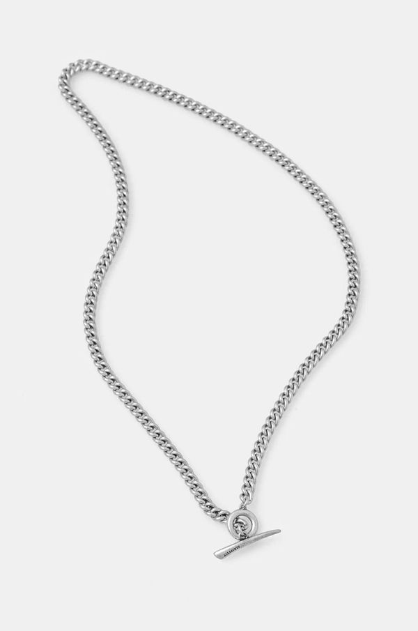 AllSaints Ogrlica AllSaints za muškarce, 501867SLV041