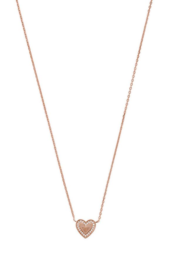 Emporio Armani Ogrlica Emporio Armani boja: zlatna