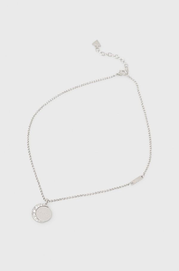 Guess Ogrlica Guess boja: srebrna