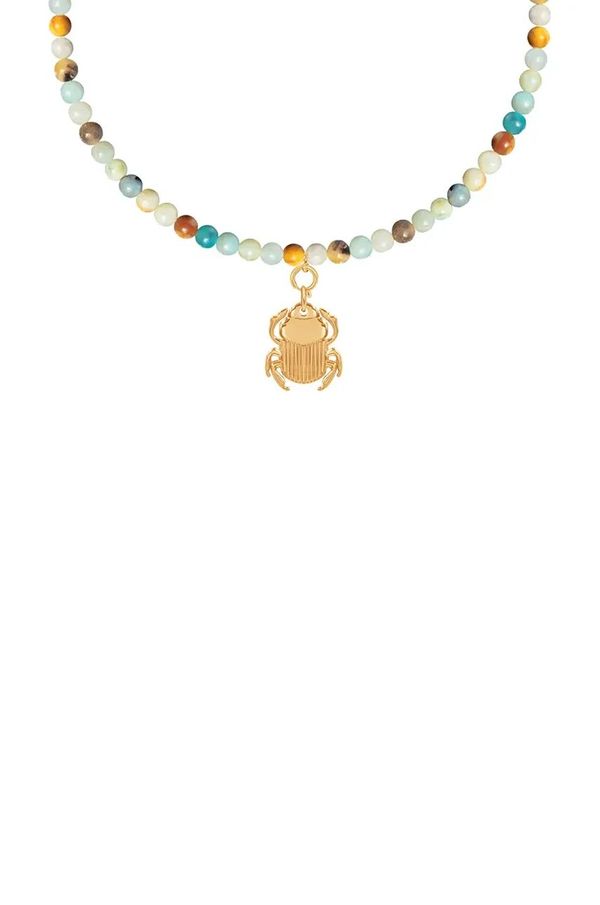 Lilou Ogrlica sa skarabejom Lilou Scarab A03/MARKET/ANS/331