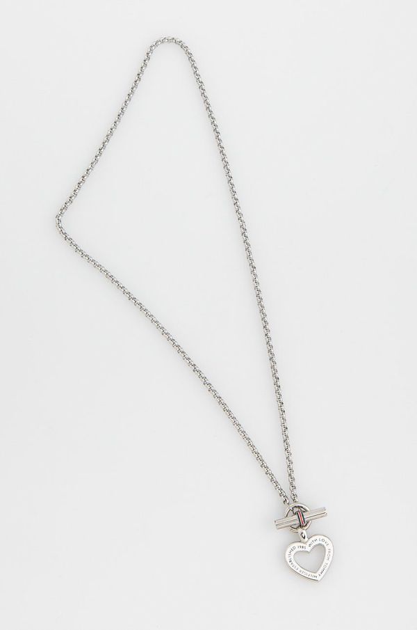 Tommy Hilfiger Ogrlica Tommy Hilfiger boja: srebrna