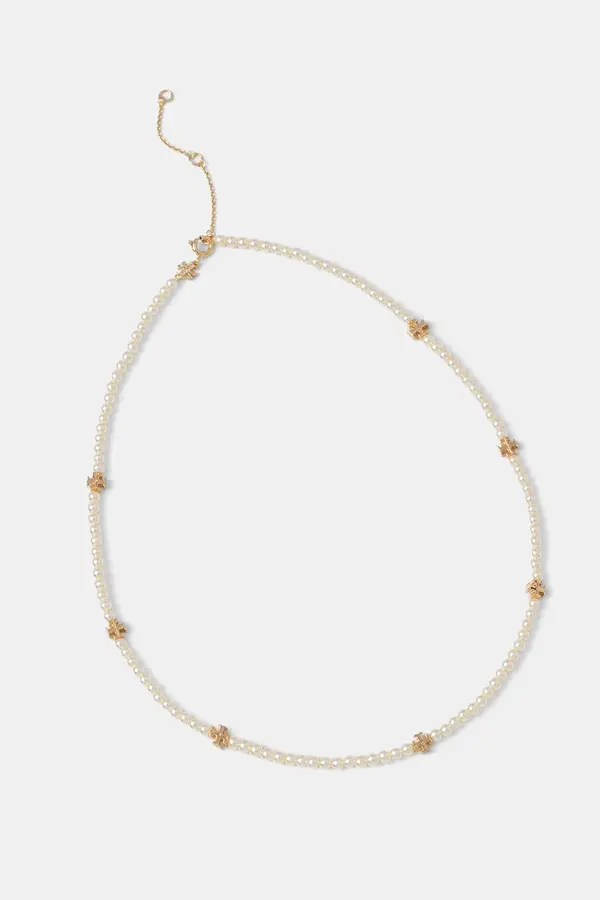 Tory Burch Ogrlica Tory Burch Kira Pearl Necklace