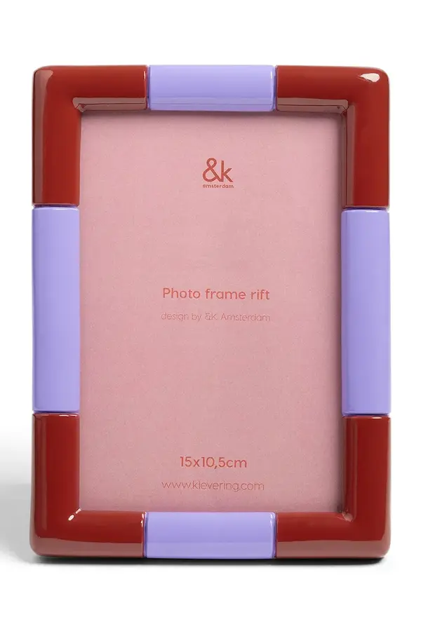 &k amsterdam Okvir za slike &k amsterdam Rift Burgundy