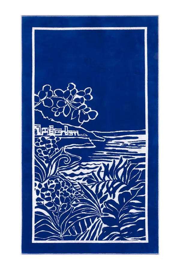 Olivier Desforges Olivier Desforges ručnik za plažu od tekstilnog materijala RIVIERA Navire 90 x 160 cm