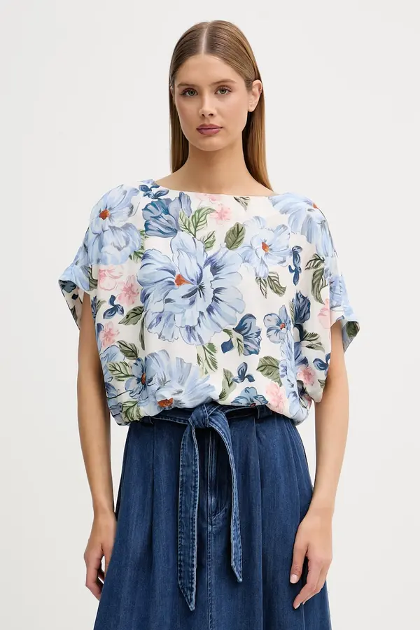 OUI OUI bluza ženska s lanom