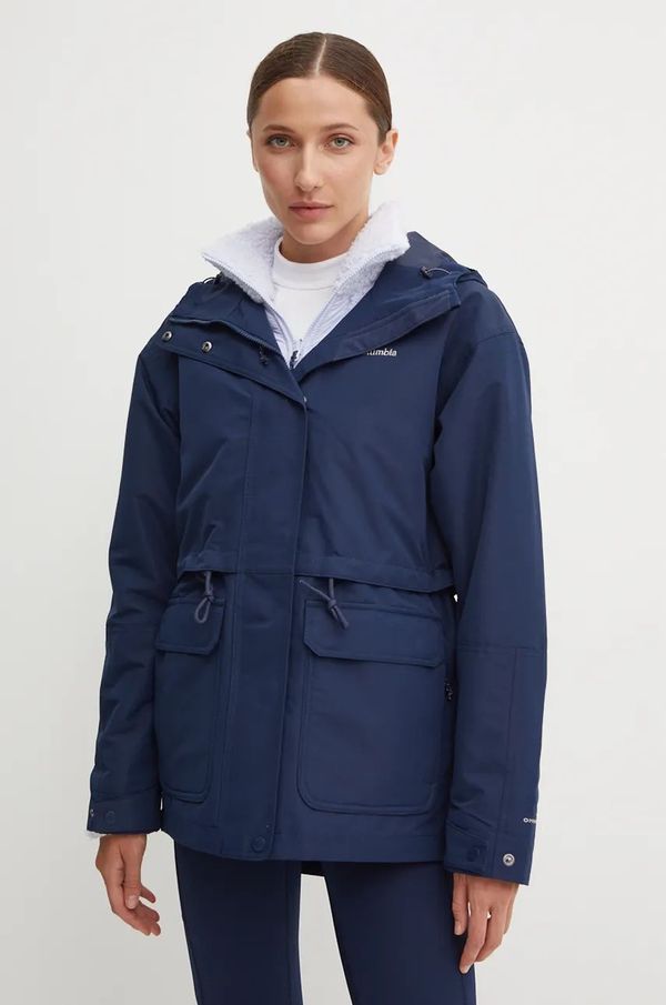 Columbia Outdoor jakna Columbia Drop Ridge IC boja: tamno plava, 2094761