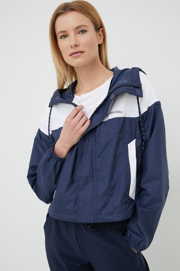 Columbia Outdoor jakna Columbia Flash Challenger boja: tamno plava, 1989511-010