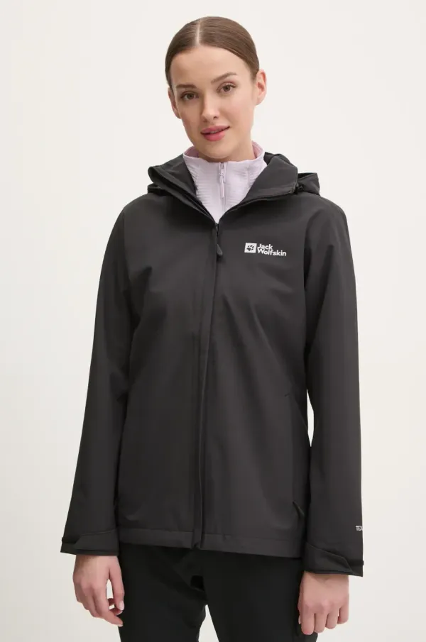 Jack Wolfskin Outdoor jakna Jack Wolfskin Trailtime 2L boja: crna, A63902