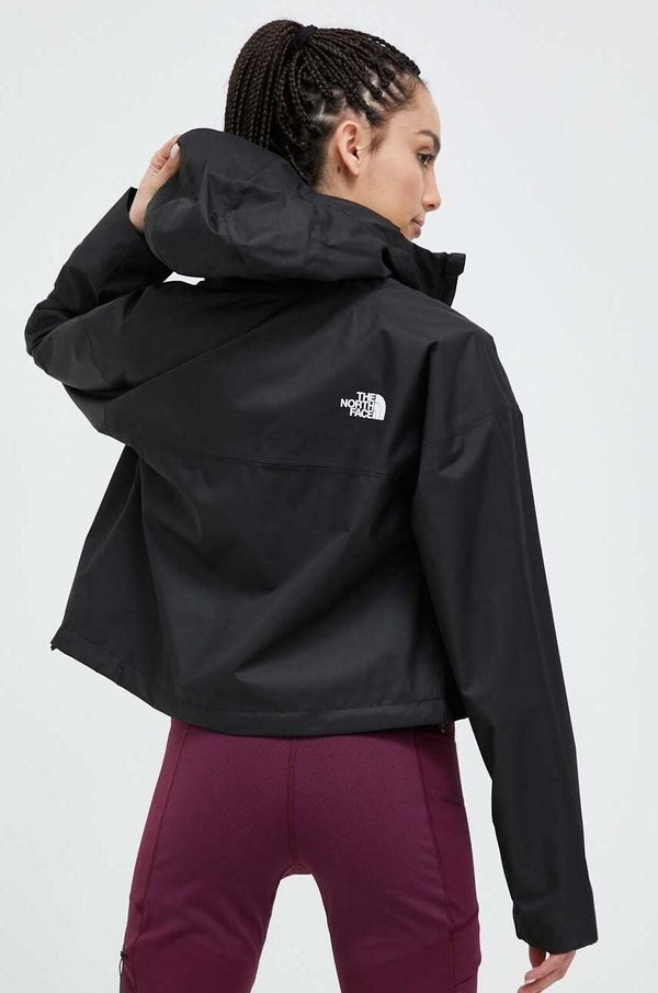The North Face Outdoor jakna The North Face Cropped Quest boja: crna, za prijelazno razdoblje, oversize