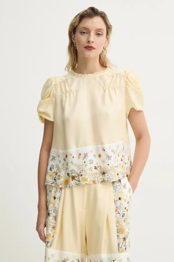 MUNTHE Pamučna bluza MUNTHE FAHSAI