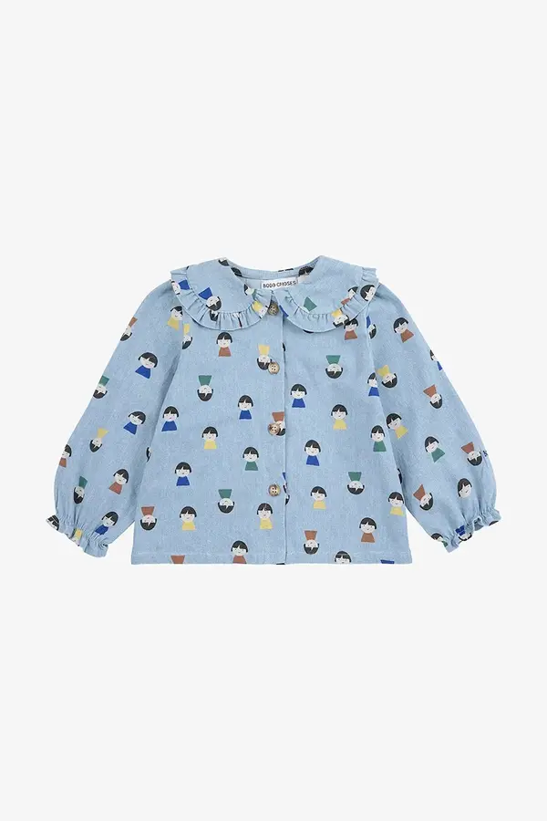 Bobo Choses Pamučna bluza za bebe Bobo Choses Game Pawns