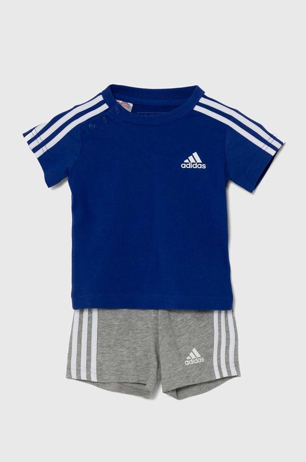 adidas Pamučna dječja trenirka adidas I 3S SPORT SET IV7393