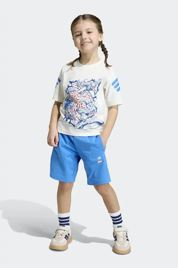 adidas Pamučna dječja trenirka adidas Marvel